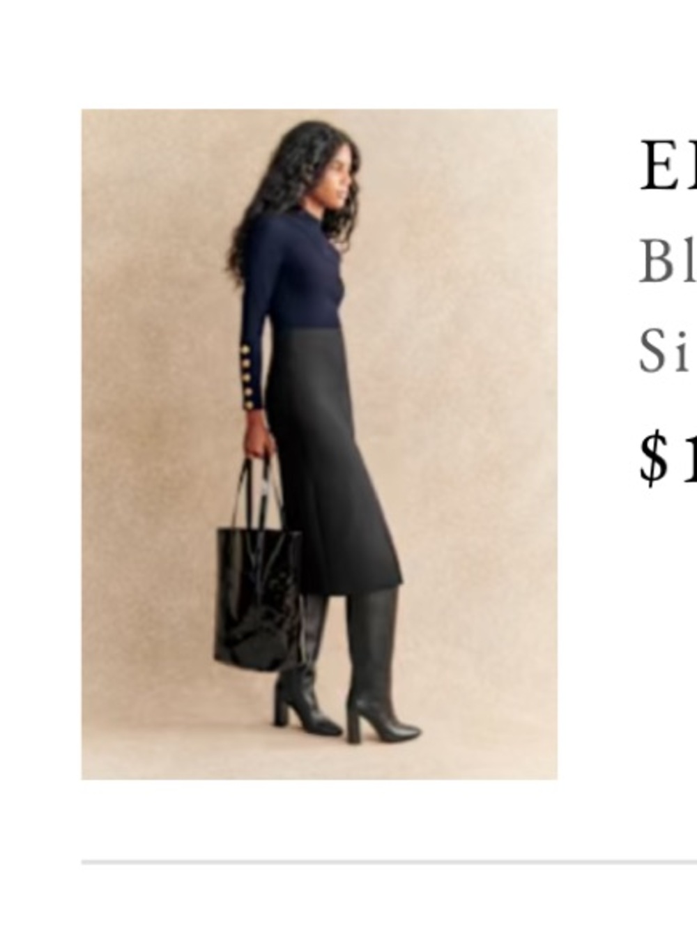 Sezane Eloane Midi skirt